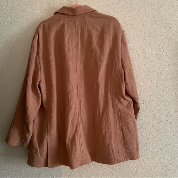 MADEWELL Plus Size Relaxed Larsen Blazer - Picture 4 of 5